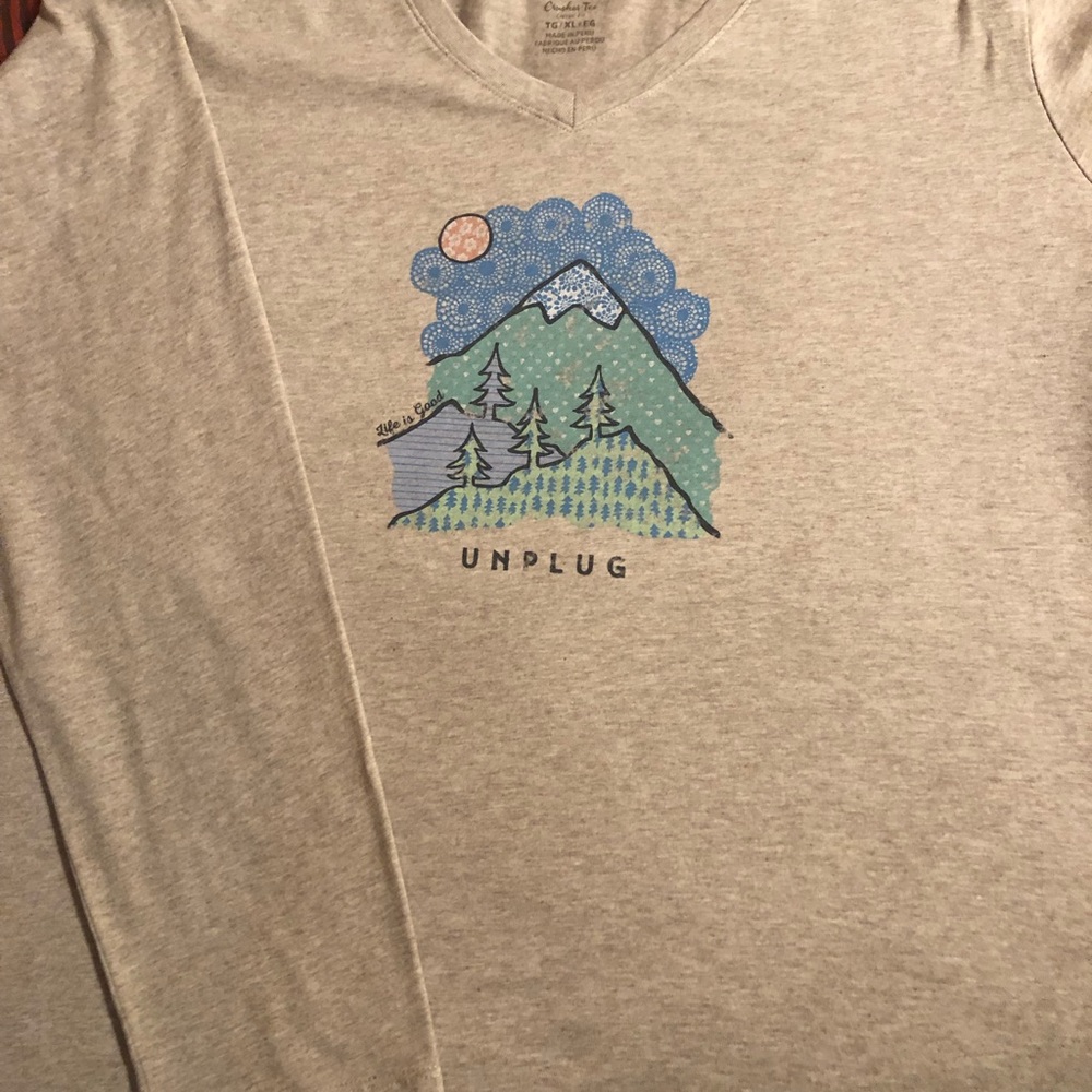 LIFE IS GOOD t-shirt